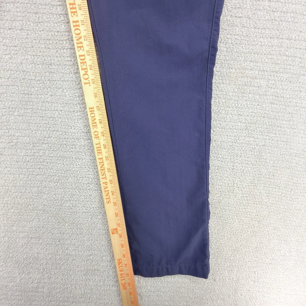 Clothing Arts Pick Pocket Proof Pants Mens 32x32 Navy Travel Nylon Security